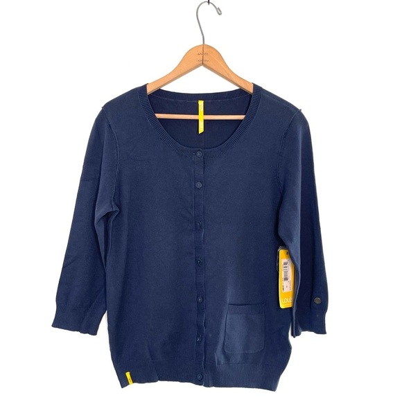 Lole | Deep Sea Grace 2 Button Down Cardigan Sweater - Picture 1 of 7
